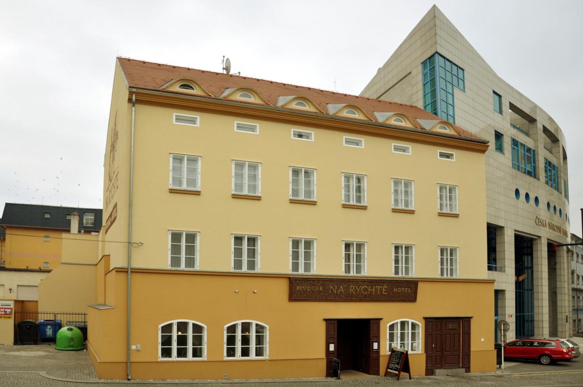 Pivovar Hotel Na Rychte Ústí nad Labem Exterior foto